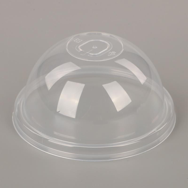 أغطية شرب ساخنة من مادة البولي بروبيلين باللون الأبيض/الأسود سعة 12 أونصة/16 أونصة