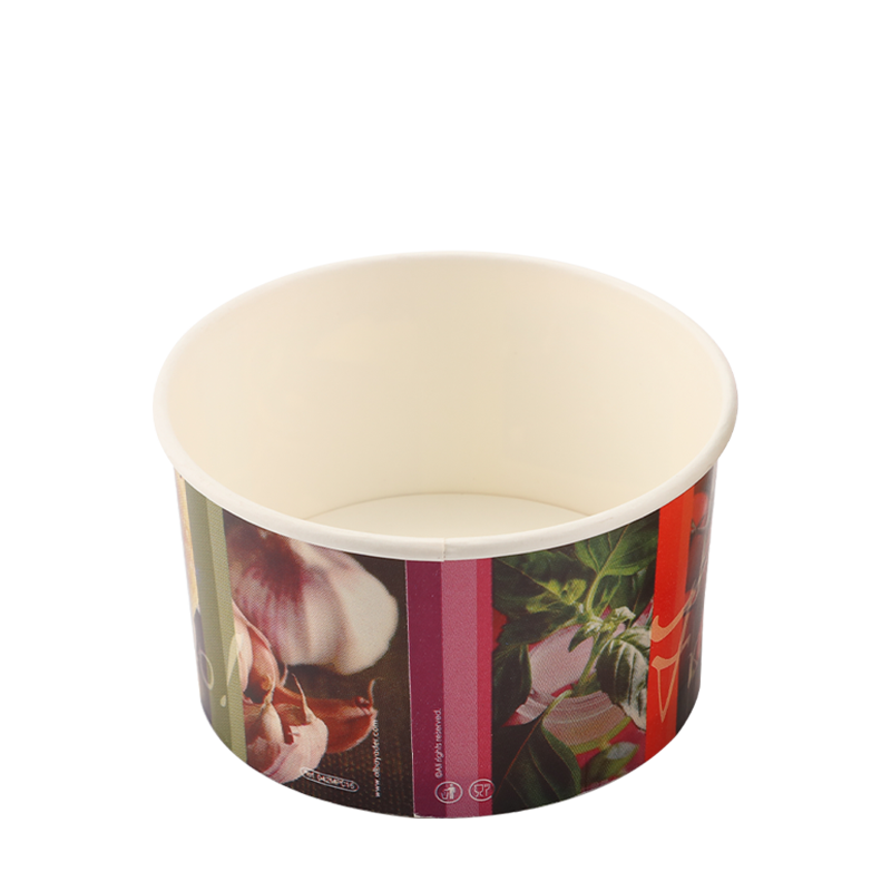 أكواب ورقية للآيس كريم للتخزين البارد سعة 5 أونصة