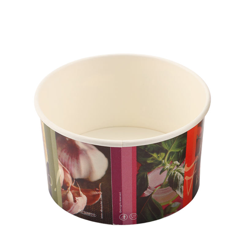 كوب ورقي للآيس كريم المائي سعة 8 أونصة